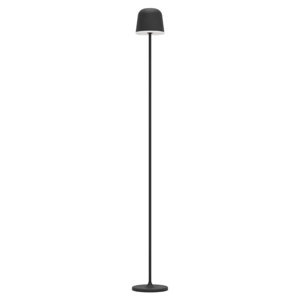 Mannera Black LED Rechargeable Floor Lamp