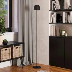 Mannera Black LED Rechargeable Floor Lamp