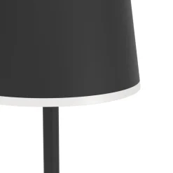 Mannera Black LED Rechargeable Floor Lamp