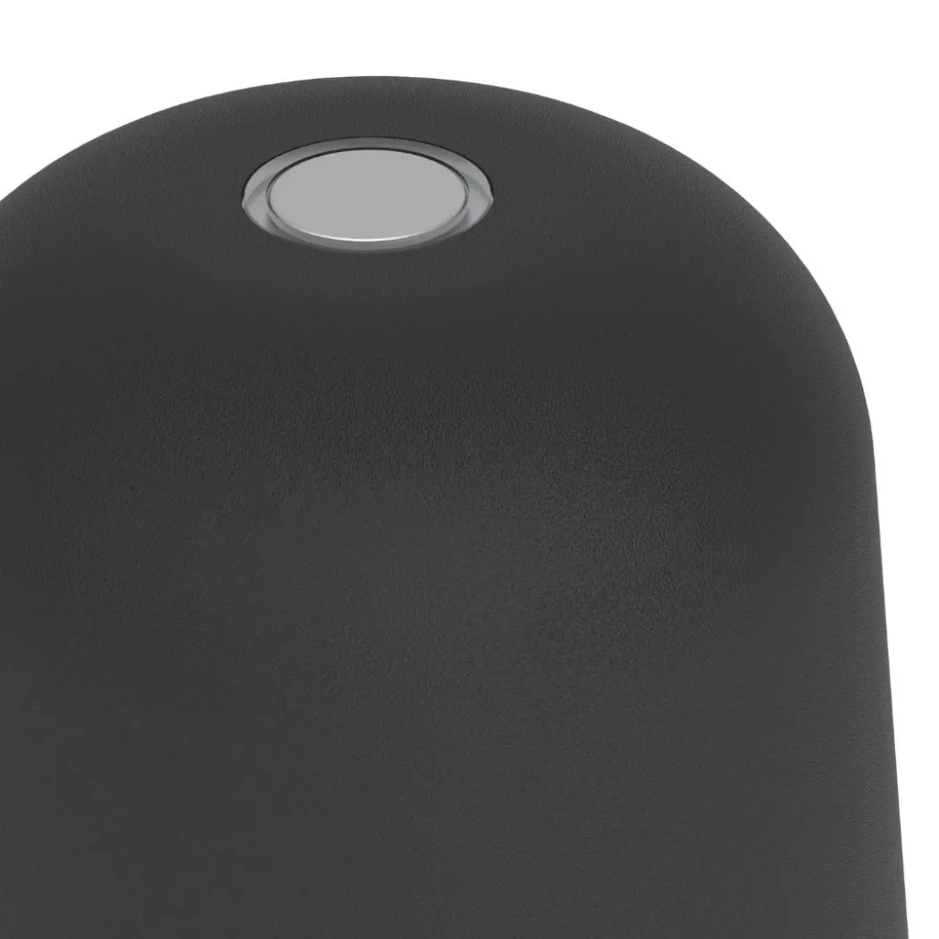 Mannera Black LED Rechargeable Touch Table Lamp