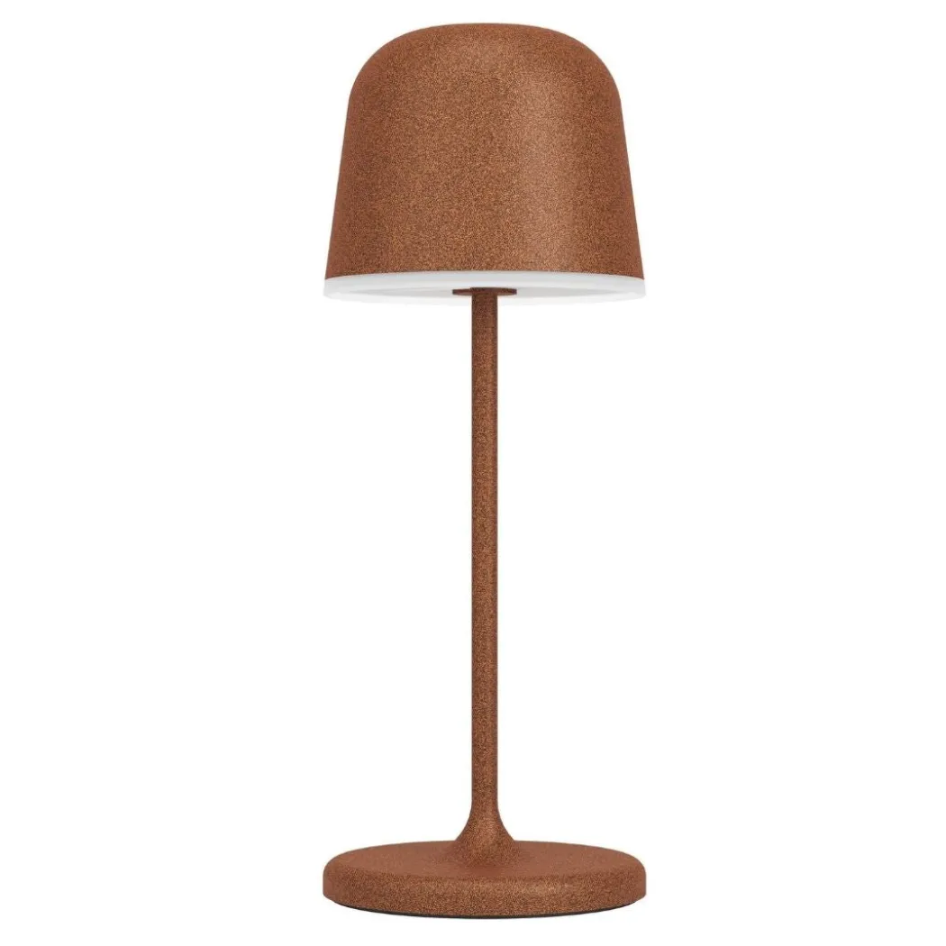Mannera Copper LED Rechargeable Touch Table Lamp