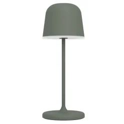 Mannera Green LED Rechargeable Touch Table Lamp