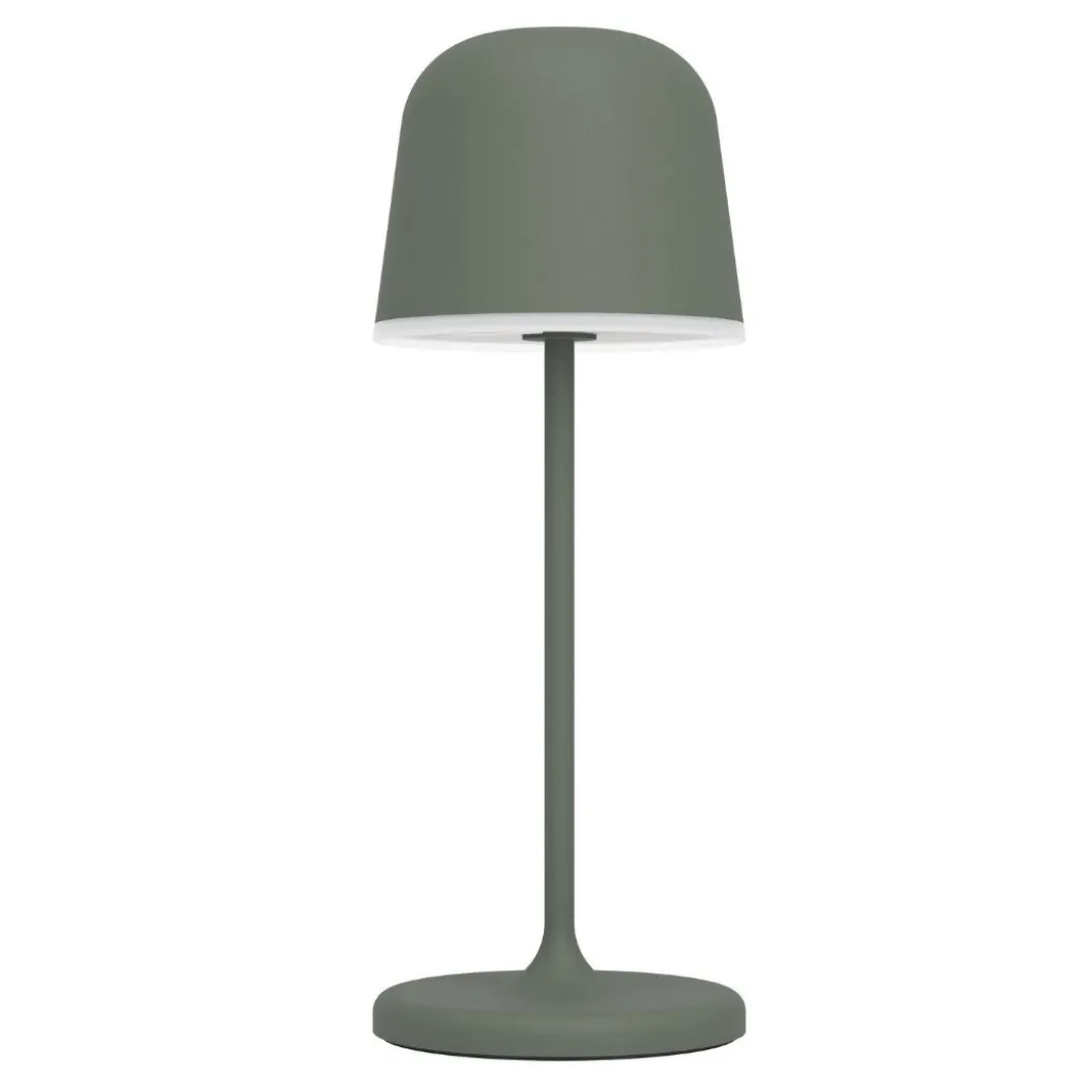 Mannera Green LED Rechargeable Touch Table Lamp