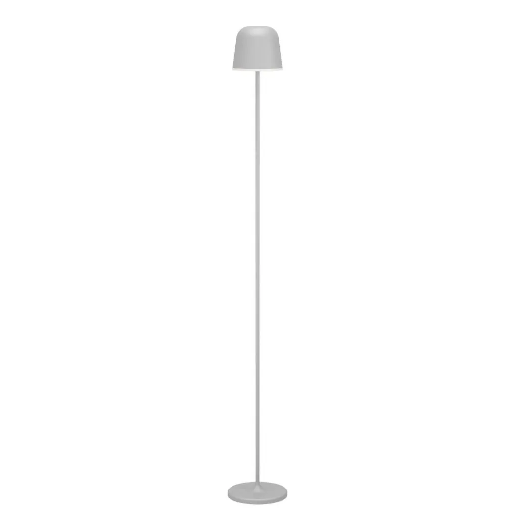 Mannera Grey LED Rechargeable Floor Lamp