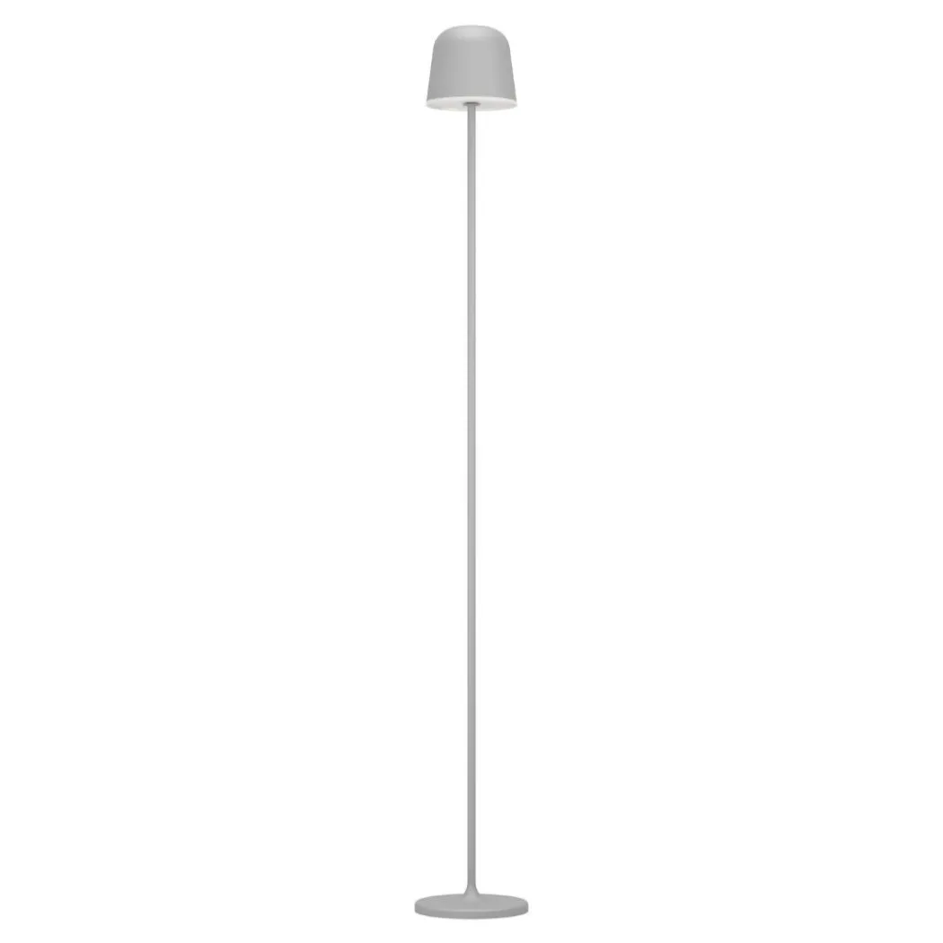 Mannera Grey LED Rechargeable Floor Lamp