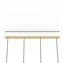 Manzanares 4-Light Brushed Brass Ceiling Pendant Light