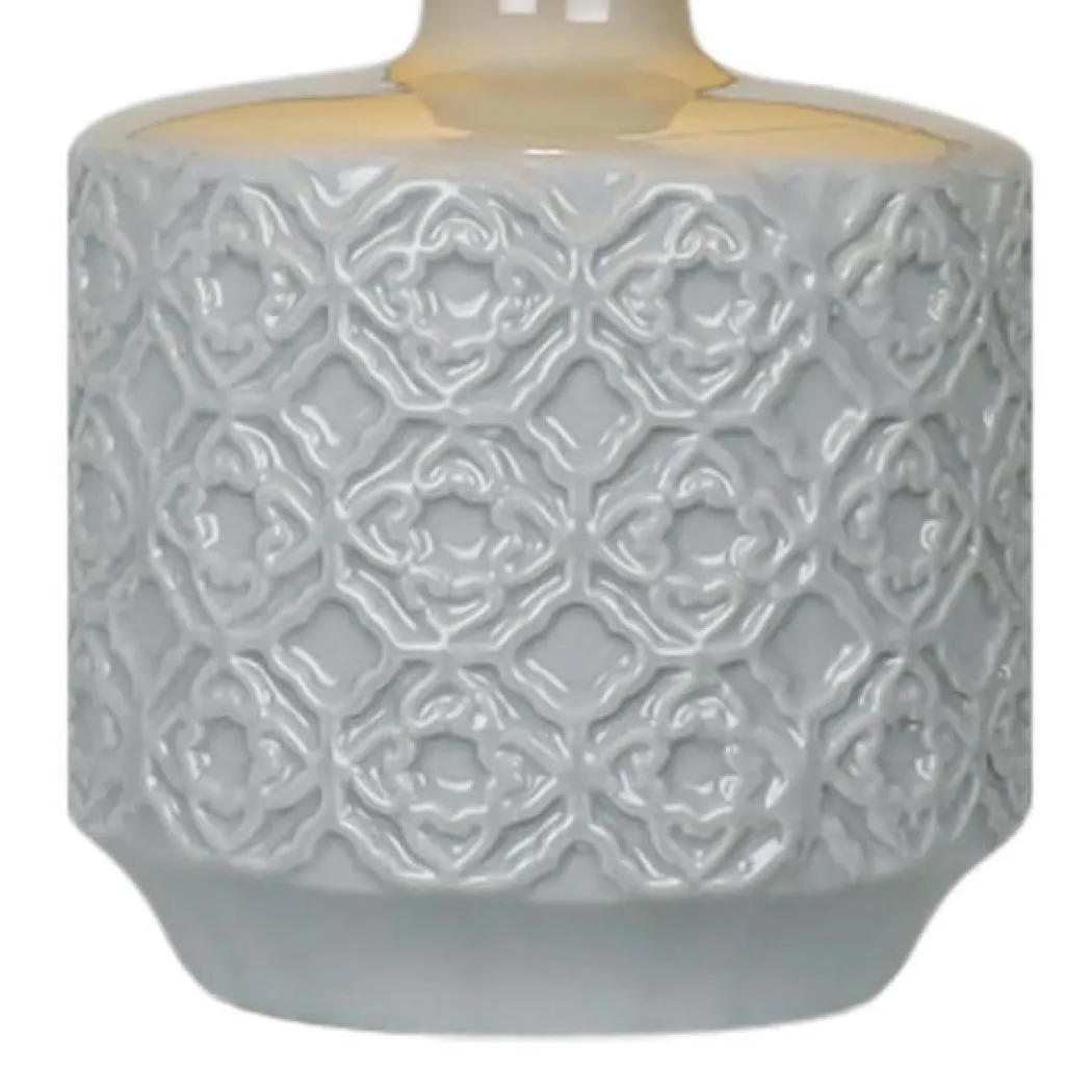 Mara Grey Ceramic Table Lamp