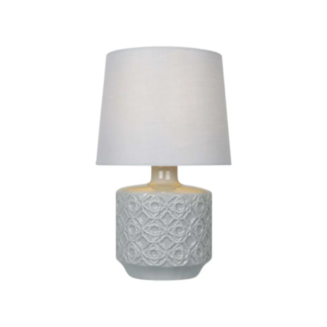 Mara Grey Ceramic Table Lamp