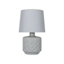 Mara Grey Ceramic Table Lamp