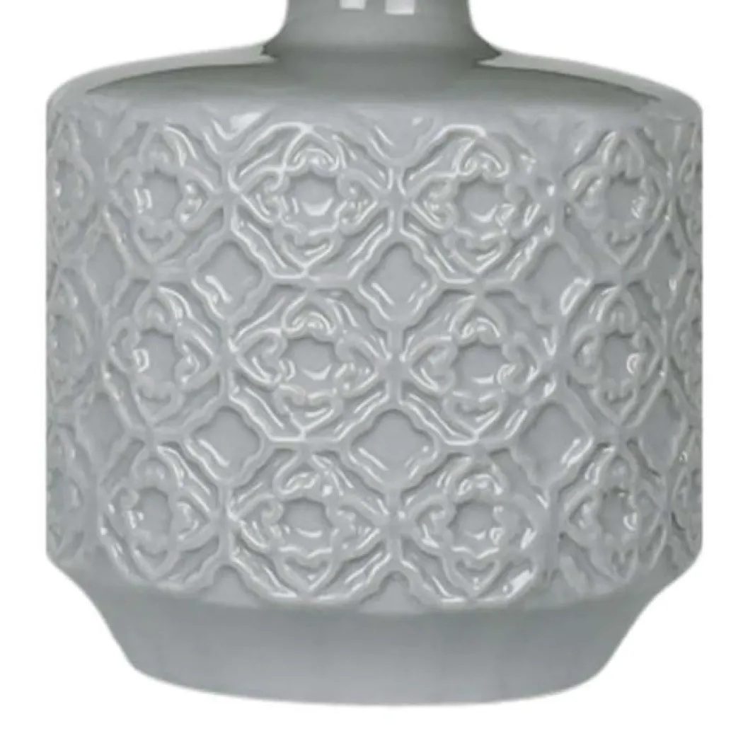 Mara Grey Ceramic Table Lamp