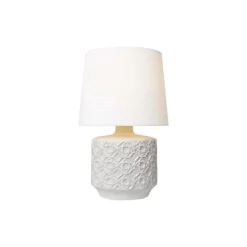 Mara White Ceramic Table Lamp