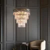 Marietta 16 Light Antique Brass & Glass Pendant Ceiling Light