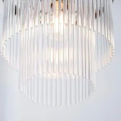 Marietta Antique Brass & Glass Pendant Ceiling Light