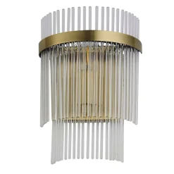 Marietta Antique Brass Wall Light