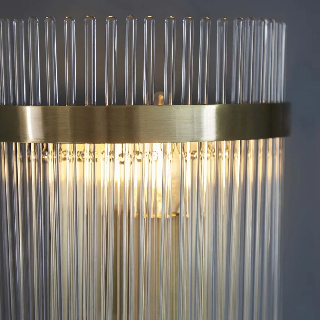 Marietta Antique Brass Wall Light