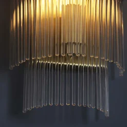 Marietta Antique Brass Wall Light