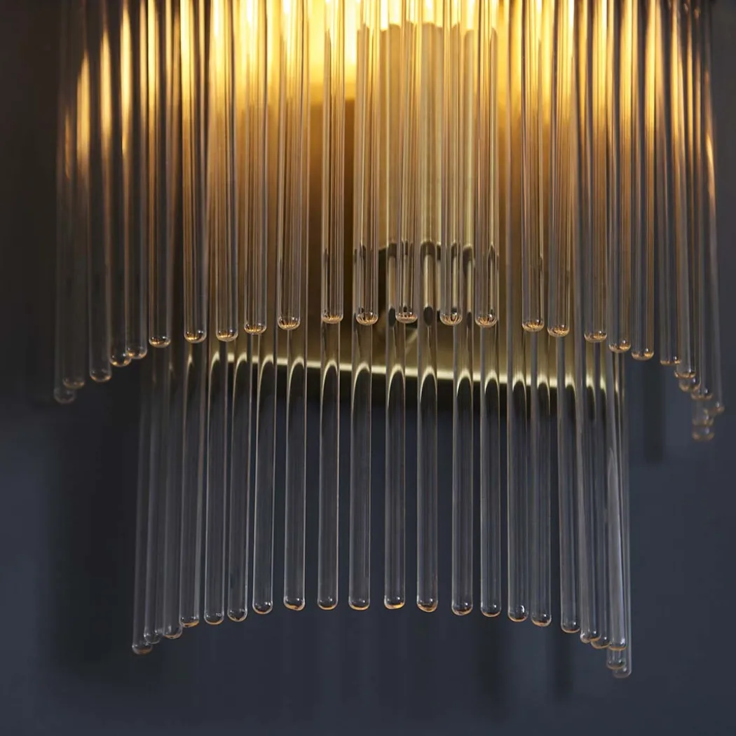 Marietta Antique Brass Wall Light