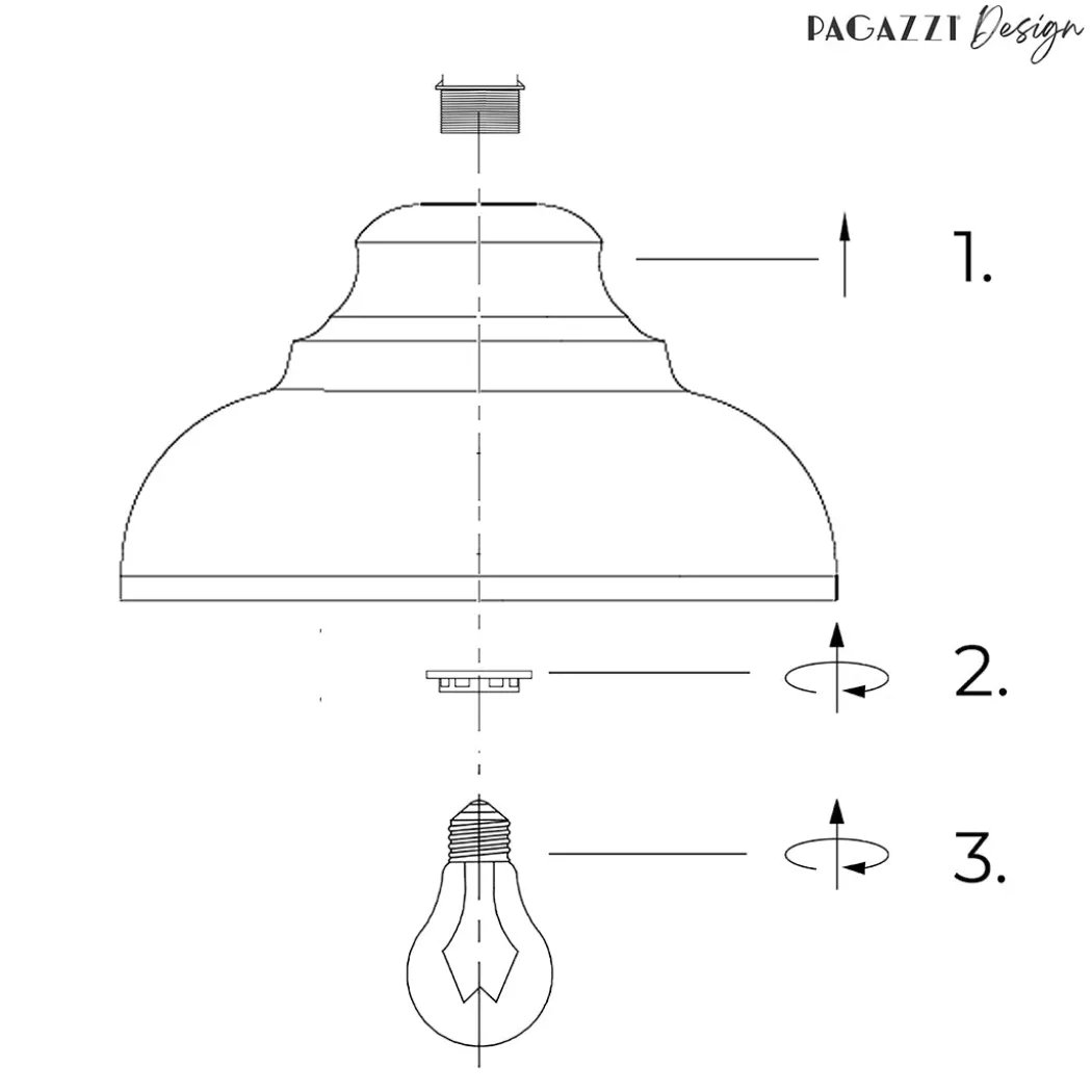 Maris Matte Black Easy-Fit Pendant