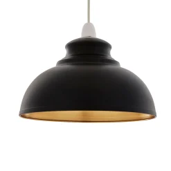 Maris Matte Black Easy-Fit Pendant