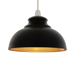 Maris Matte Black Easy-Fit Pendant