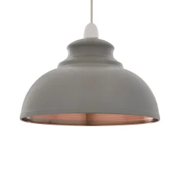 Maris Matte Grey Easy-Fit Pendant