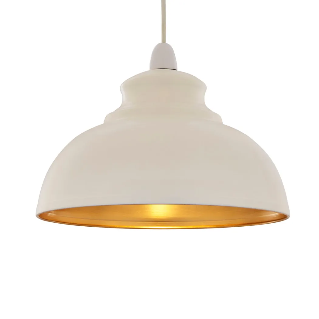 Maris Matte Ivory Easy-Fit Pendant