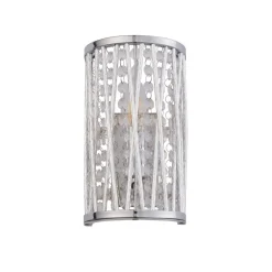 Marissa Chrome & Crystal Wall Light