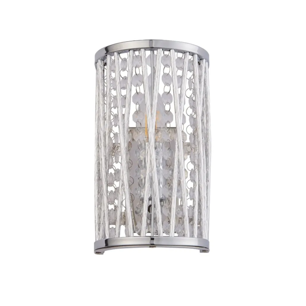 Marissa Chrome & Crystal Wall Light