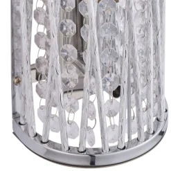 Marissa Chrome & Crystal Wall Light
