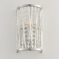 Marissa Chrome & Crystal Wall Light