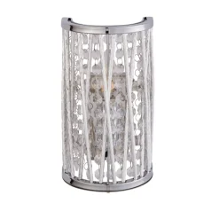 Marissa Chrome & Crystal Wall Light