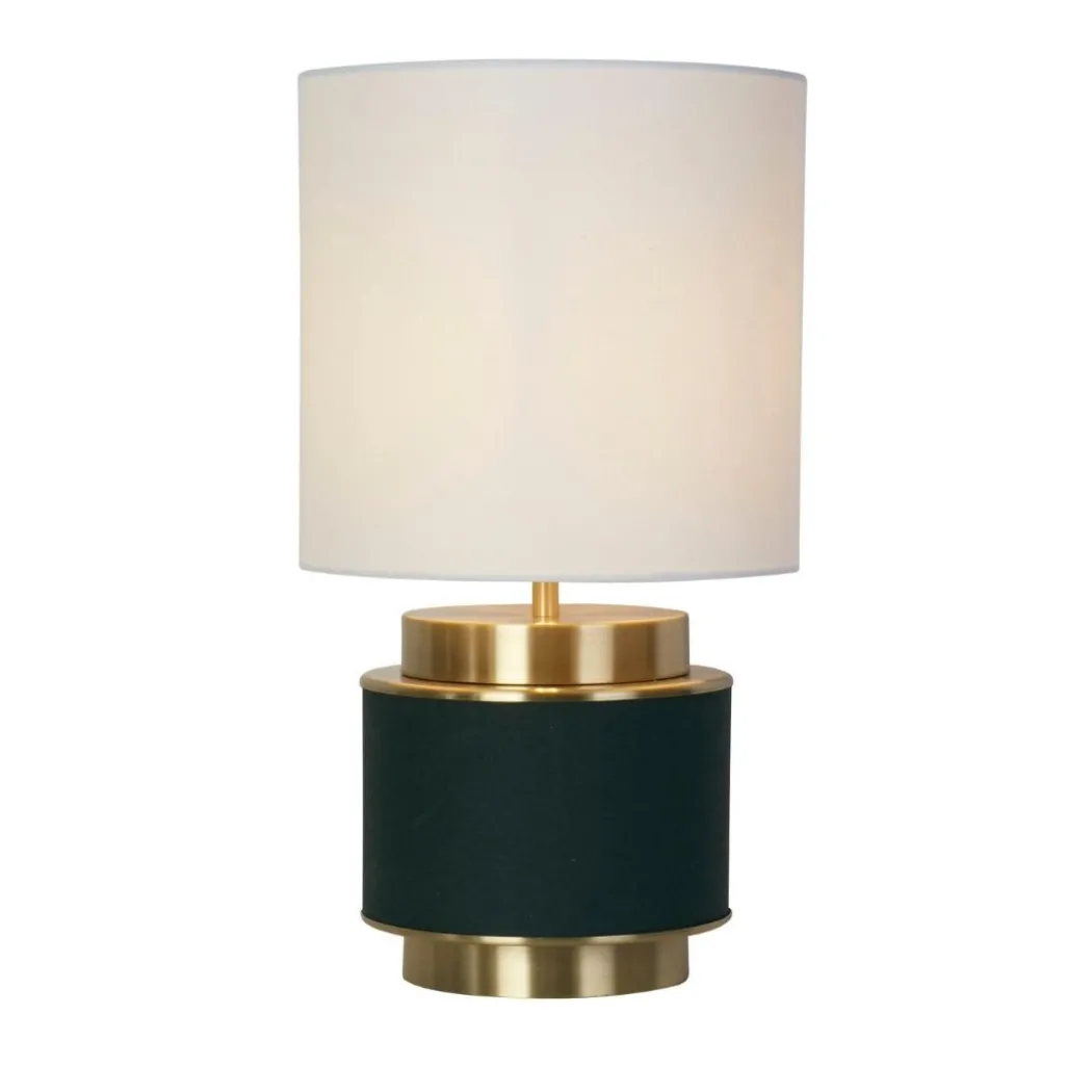 Marriot Green & Antique Brass Table Lamp