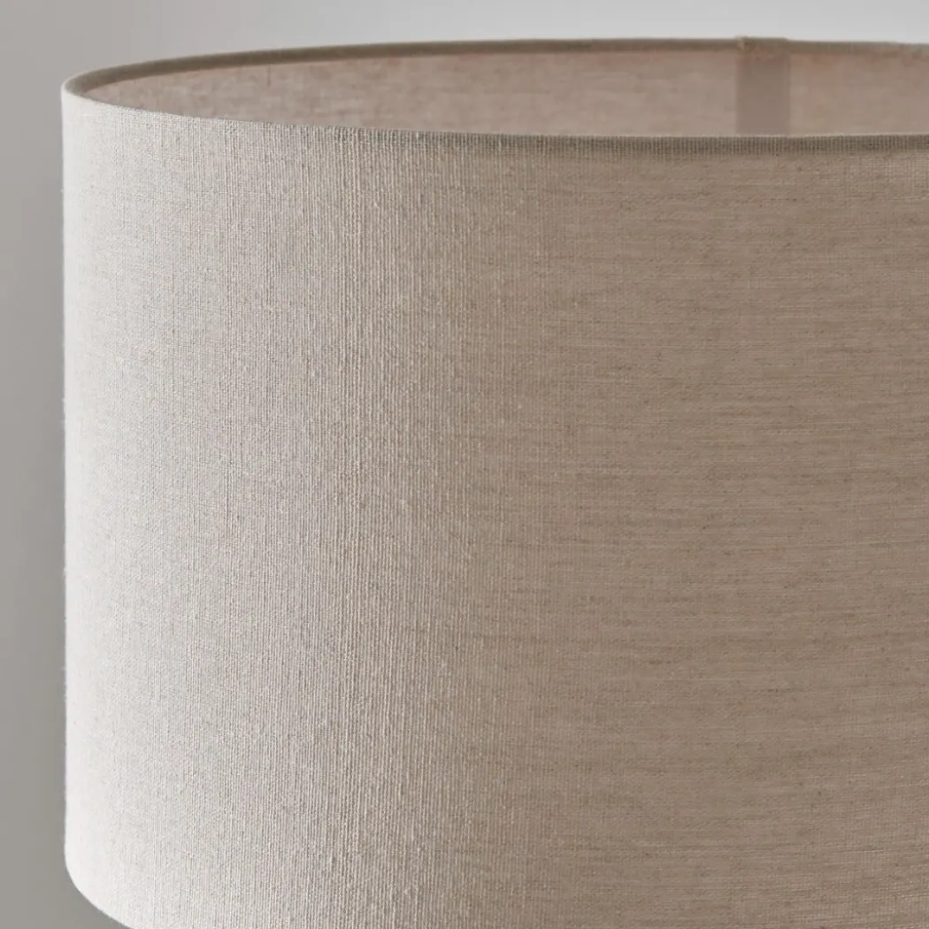 Marston Satin Nickel Floor Lamp
