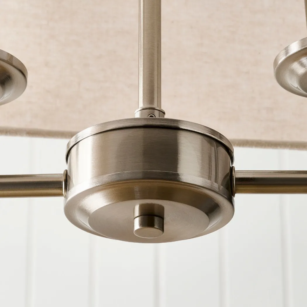 Marston Satin Nickel Pendant