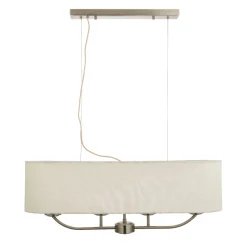 Marston Satin Nickel Pendant
