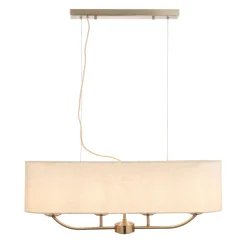 Marston Satin Nickel Pendant
