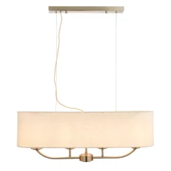 Marston Satin Nickel Pendant