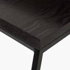 Mashiko Black Ash Veneer Duo Coffee Tables