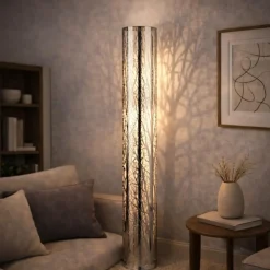 Mason 2 Light Polished Chrome Floor Lamp