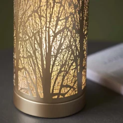 Mason Antique Brass Touch Table Lamp
