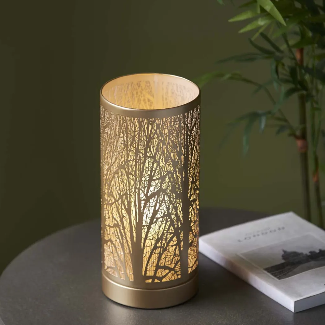 Mason Antique Brass Touch Table Lamp