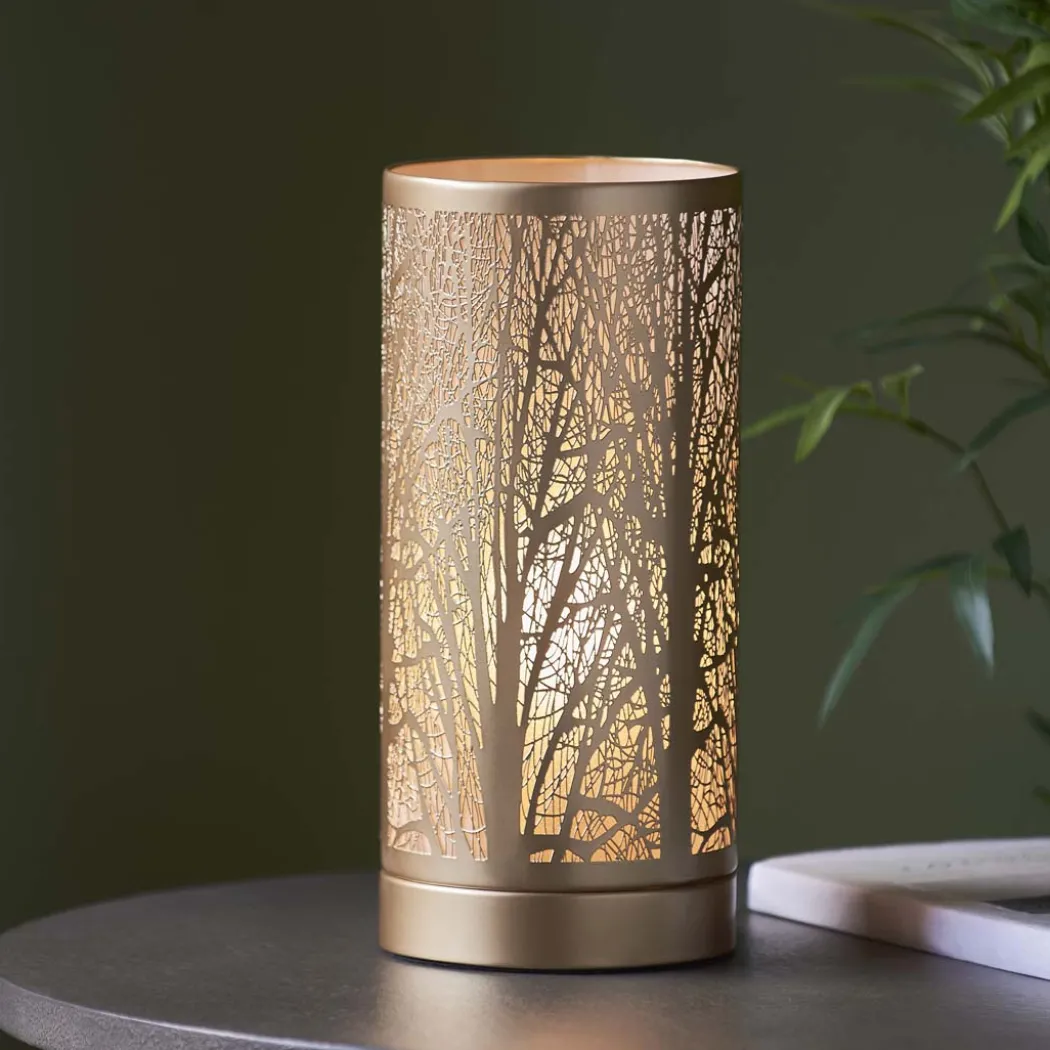 Mason Antique Brass Touch Table Lamp