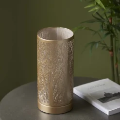 Mason Antique Brass Touch Table Lamp