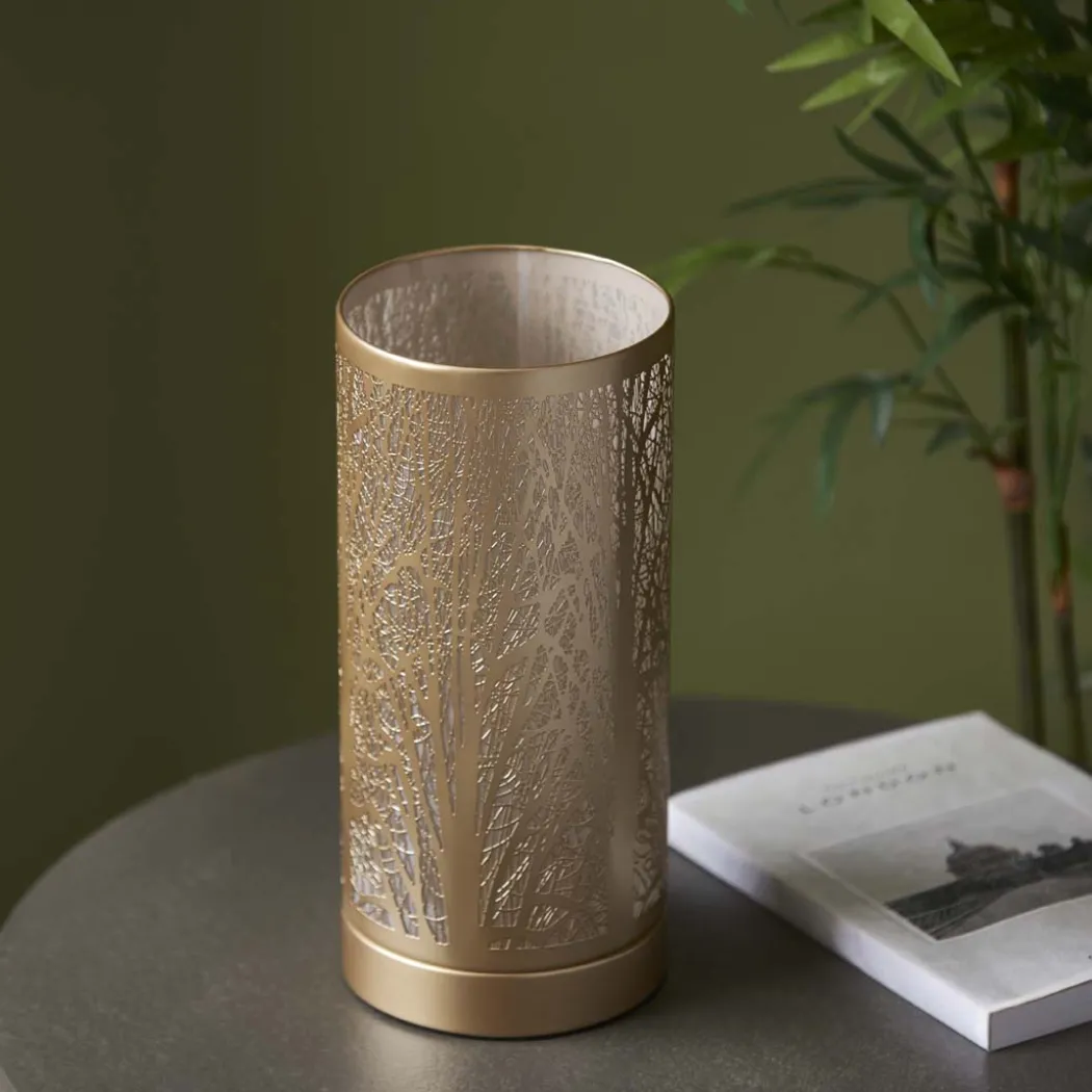 Mason Antique Brass Touch Table Lamp