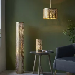 Mason Antique Brass Touch Table Lamp