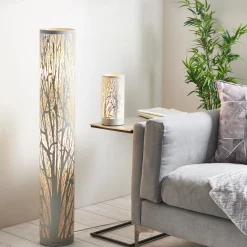 Mason Grey Touch Table Lamp
