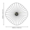 Matsumoto Large Black Clock