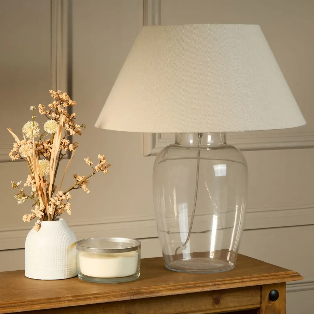 Maxwell Glass Table Lamp