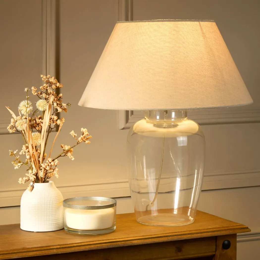 Maxwell Glass Table Lamp