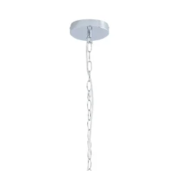 May 3-Light Chrome Ceiling Pendant